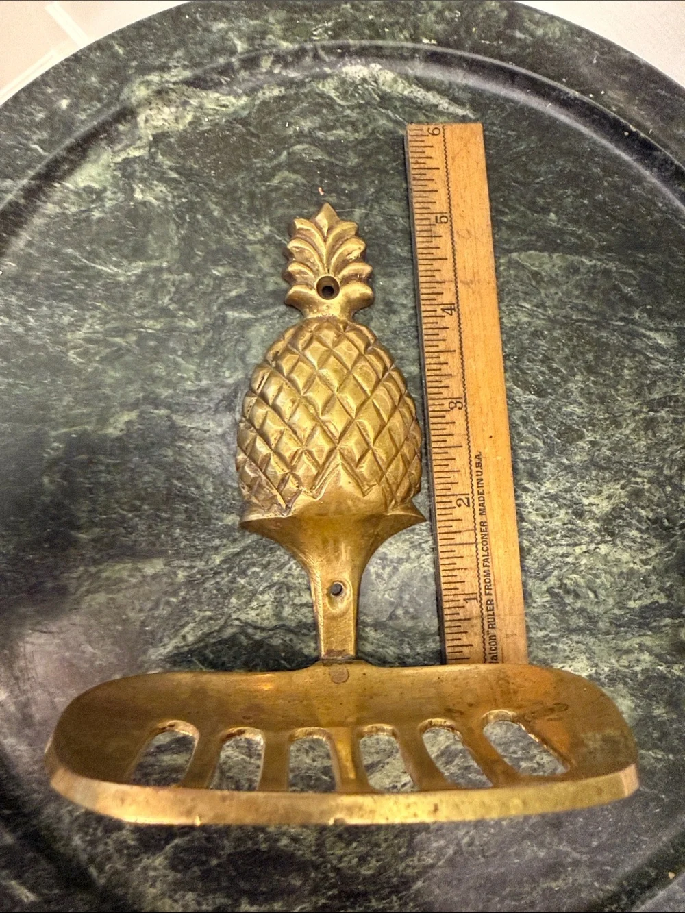 Solid Brass Pineapple Soap Dish